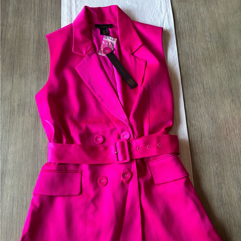 House of Harlow hot pink double breasted blazer NWT small Barbie mean girls (A) - Picture 1 of 10